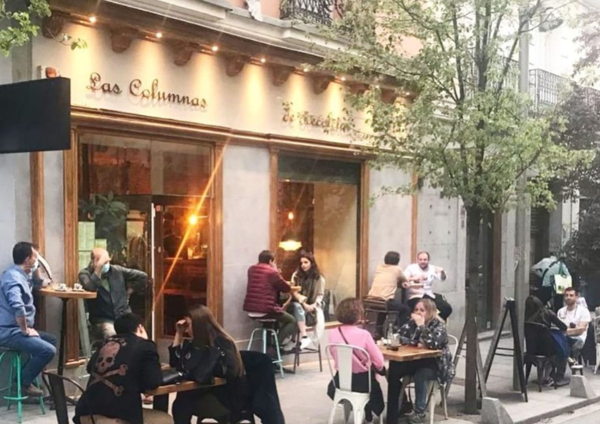 Tardeo cerca de la calle Serrano